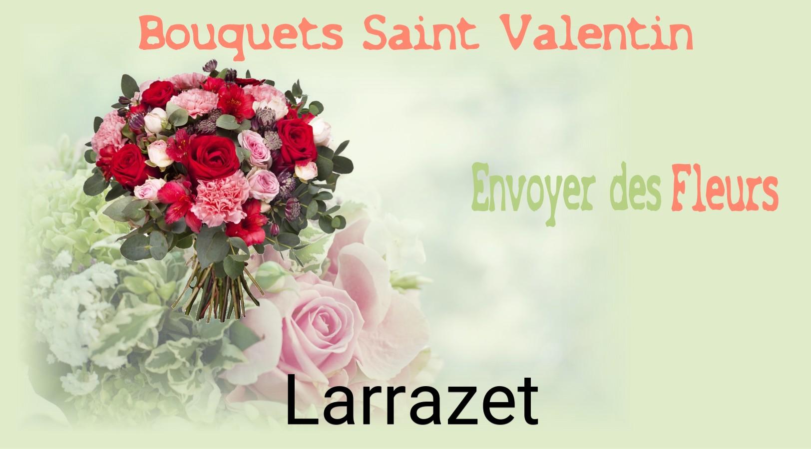 Roses de Saint-Valentin livrées à Larrazet